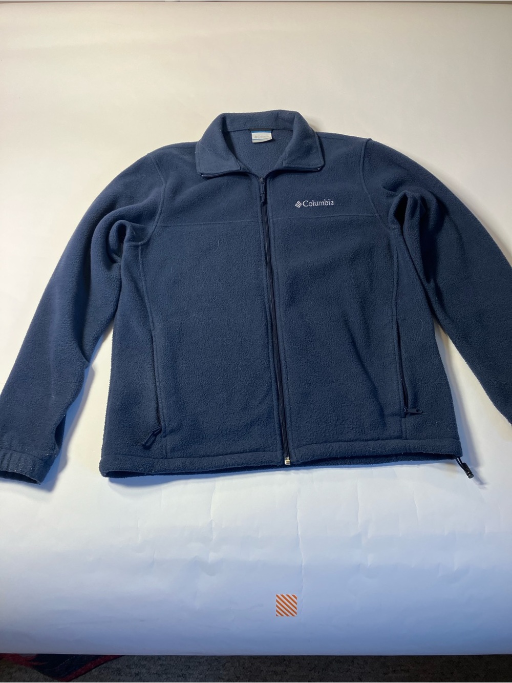 Columbia Navy Full-Zip Fleece Jacket
